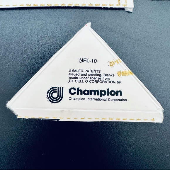 1986 NFL Players Superstar Series Milk Carton Cards Lot of 8 -John Elway, Payton - Picture 7 of 10